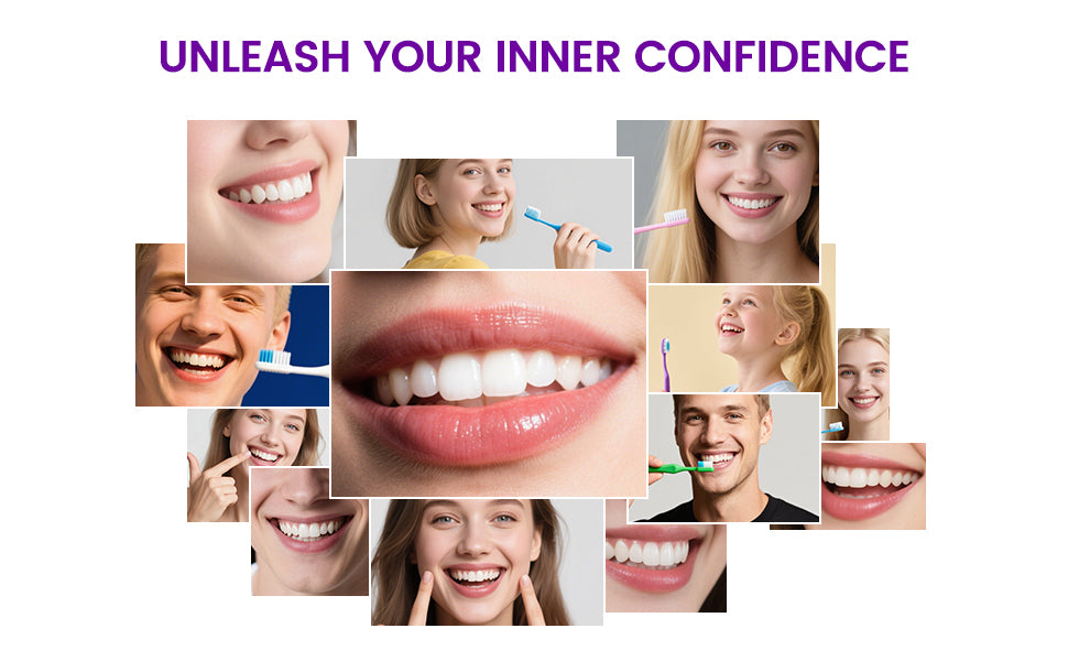 💜 Deep-Cleaning Whitening for Stained, Yellow, and Tired-Looking Teeth