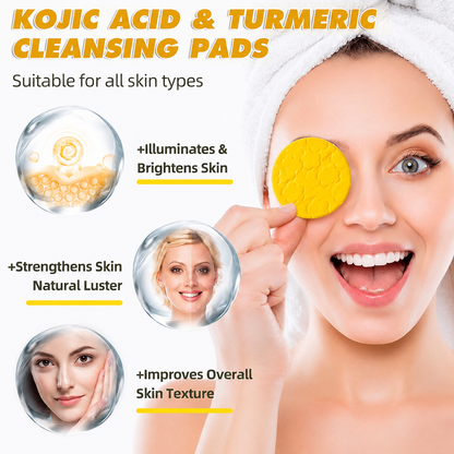 🔥Last Day Big Discount Promotion🔥 | Prionne Turmeric Kojic Glow Pads