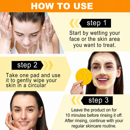 🔥Last Day Big Discount Promotion🔥 | Prionne Turmeric Kojic Glow Pads