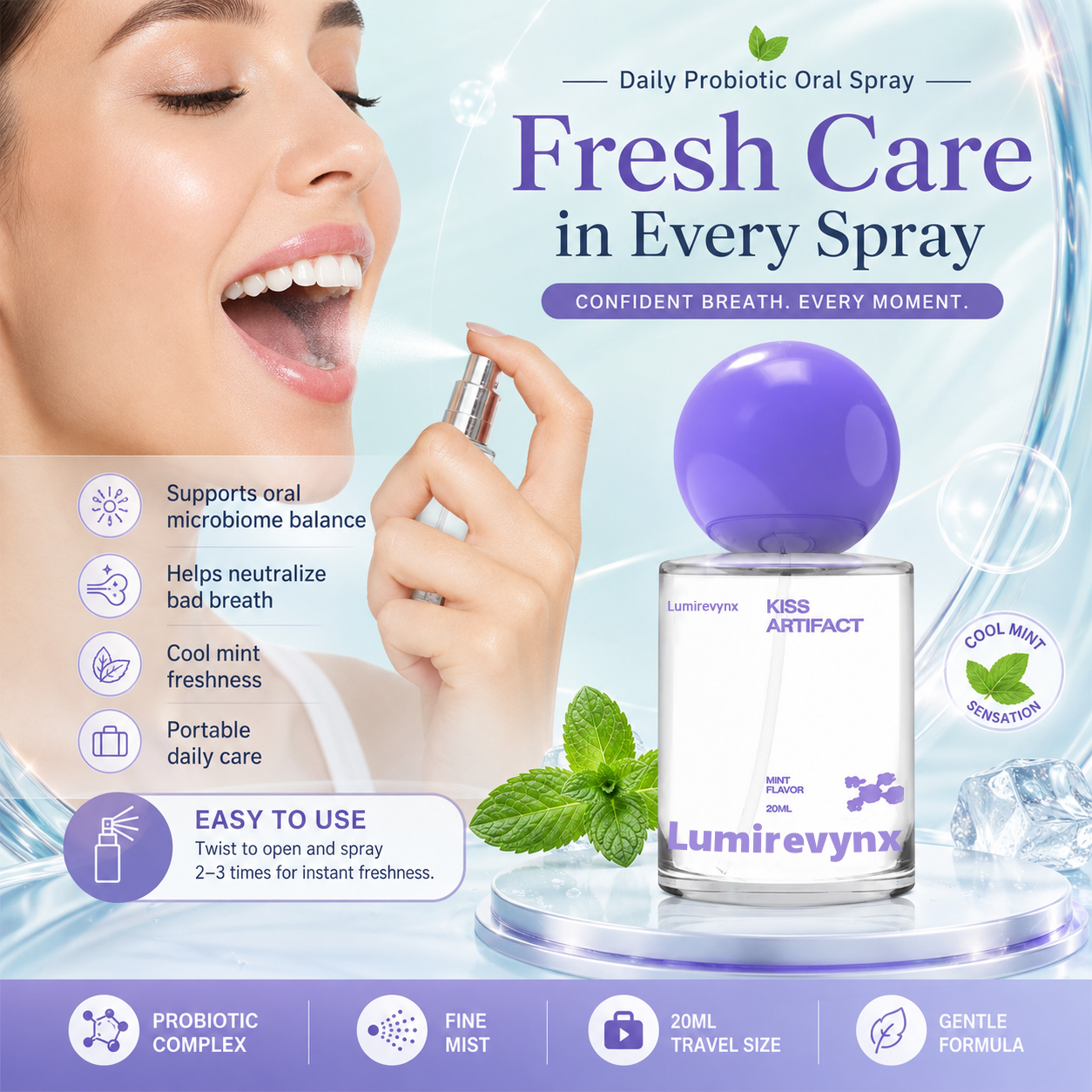 🌿Natural Botanical Formula for Confident Smile💨