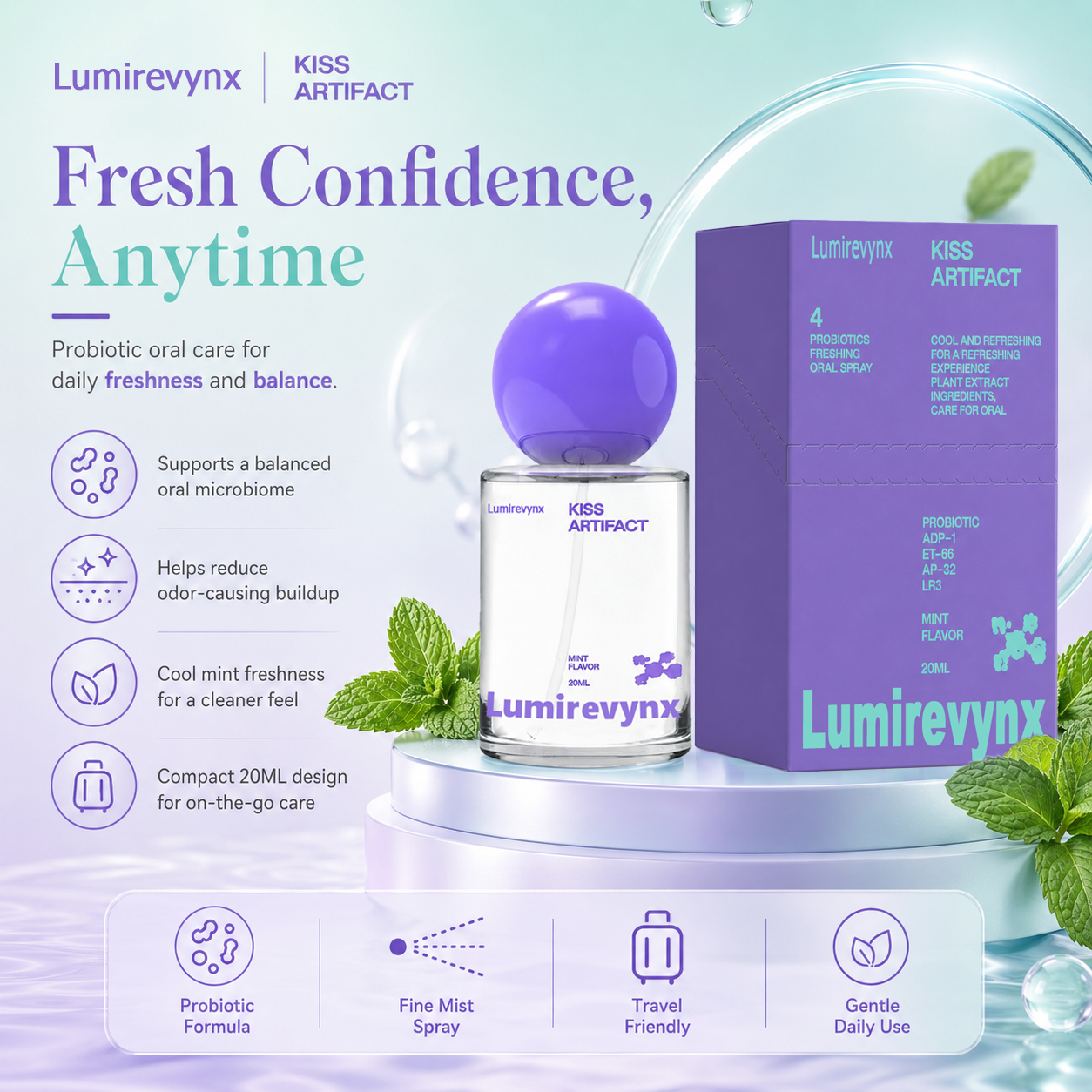 🌿Natural Botanical Formula for Confident Smile💨