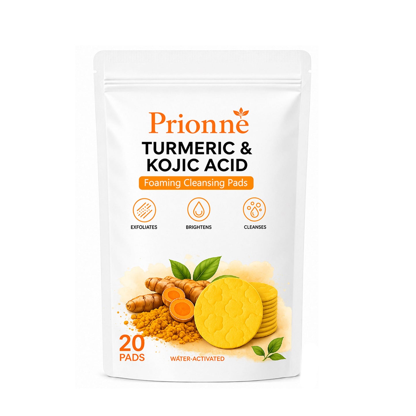 🔥Last Day Big Discount Promotion🔥 | Prionne Turmeric Kojic Glow Pads