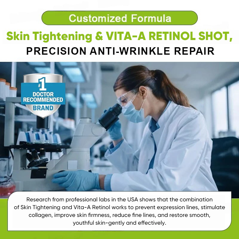 🧠👨‍⚕️Made and shipped from the USA 💫LOVILDS® Skin Tightening & Vita-A Retinol Retinol shot Anti-Wrinkle Firming Tightening cream - Last Day Promotion 70% OFF