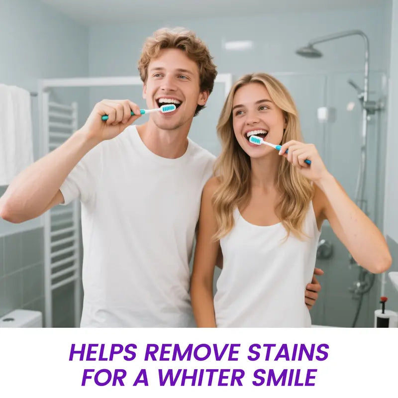 💜 Deep-Cleaning Whitening for Stained, Yellow, and Tired-Looking Teeth