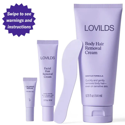 🌸 Easy At-Home Hair Removal with LOVILDS for Smooth, Clean, Razor-Free Skin